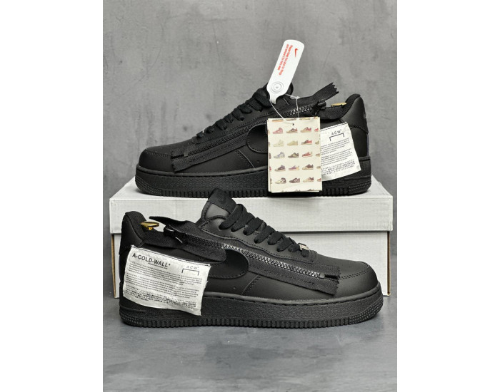 Nike Air Force 1 low ACW Triple Black