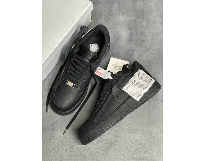 Nike Air Force 1 low ACW Triple Black