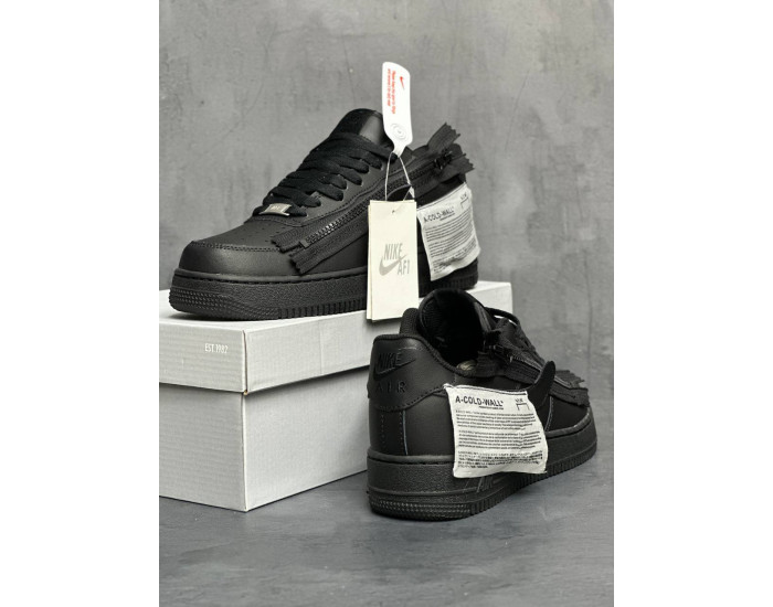 Nike Air Force 1 low ACW Triple Black