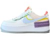 Nike Air Force 1 Low Shadow White/Diamond Blue-Purple-Yellow