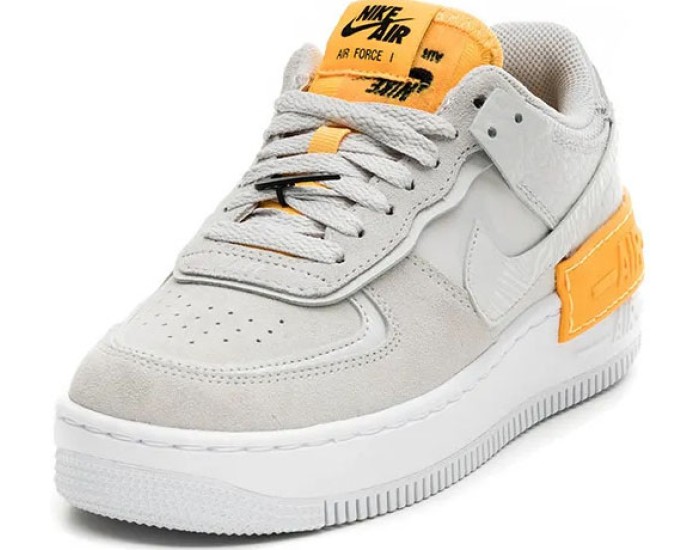 Nike Air Force 1 Shadow Grey/Orange