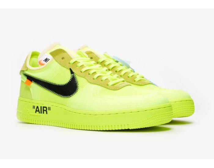 Nike Air Force 1 X Off White Volt