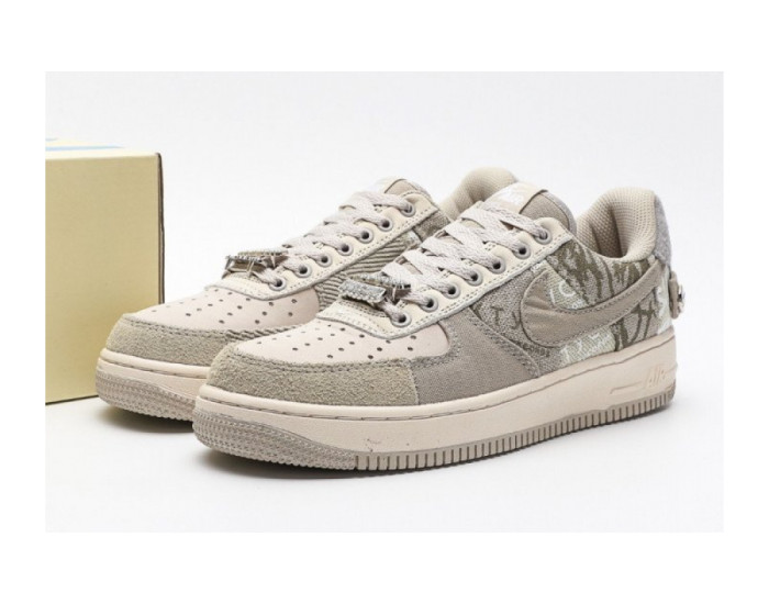 Nike X Travis Scott Air Force 1 Cactus Jack Grey
