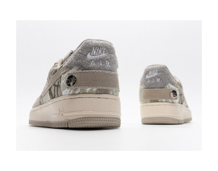 Nike X Travis Scott Air Force 1 Cactus Jack Grey