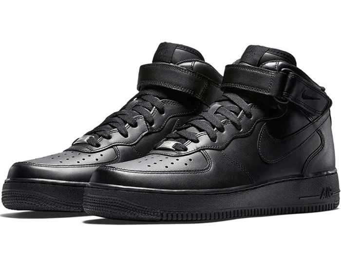 Nike Air Force 1 Mid High All Black