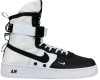 Nike SF Air Force 1 High Panda белые с черным
