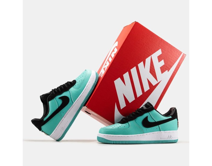 Nike Air Force 1 Low x Tiffany & Co. Aqua Black White