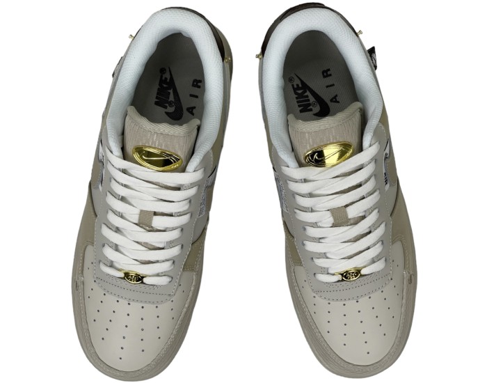 Nike Air Force 1 Low Tan Bling