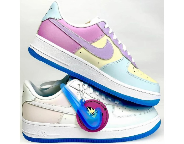 Nike Air Force 1 Low UV Reactive Меняют цвет на солнце