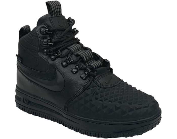 Nike Lunar Force 1 Duckboot 17 black черные с мехом