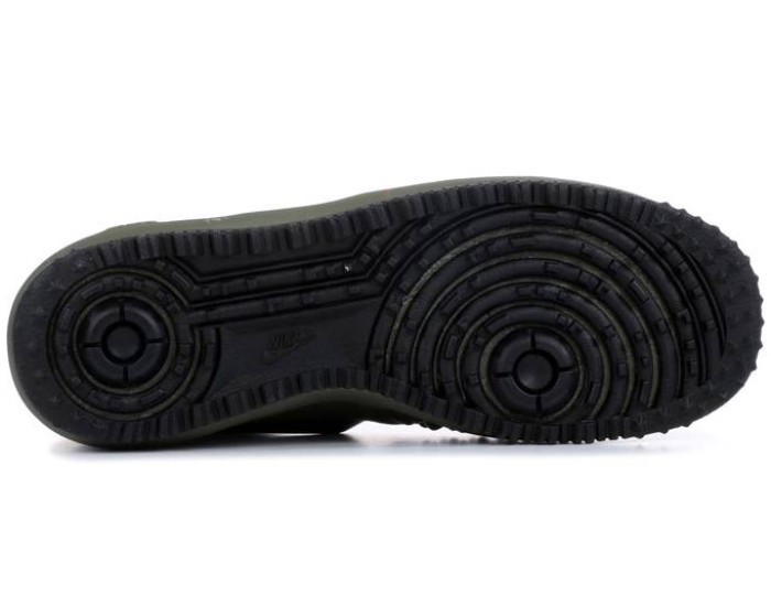 Nike Lunar Force 1 Duckboot Medium Olive с мехом