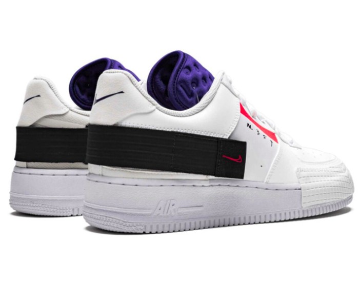 Nike Air Force N 354 Белые с синим