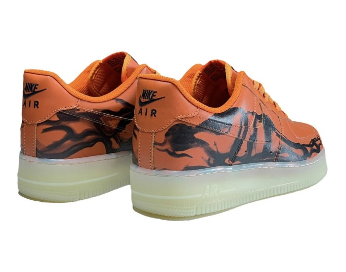 Nike Air Force 1 Low Skeleton Orange