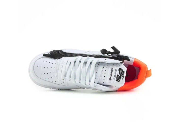 Nike Lunar Force 1 Low Acronym White Bright Crimson