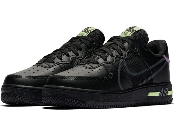 Nike Air Force 1 React Black
