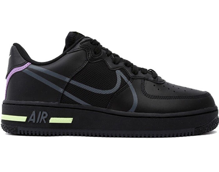 Nike Air Force 1 React Black