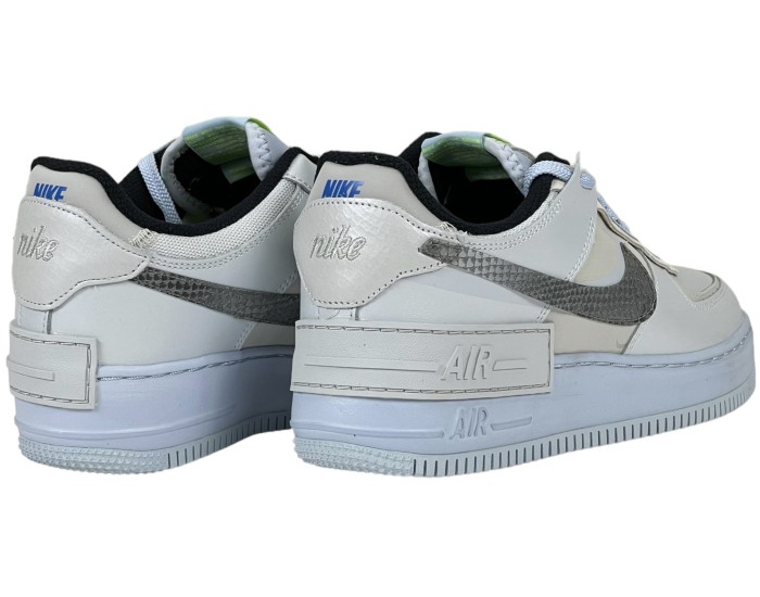 Nike Air Force 1 Shadow Platinum Blue Smoke Grey