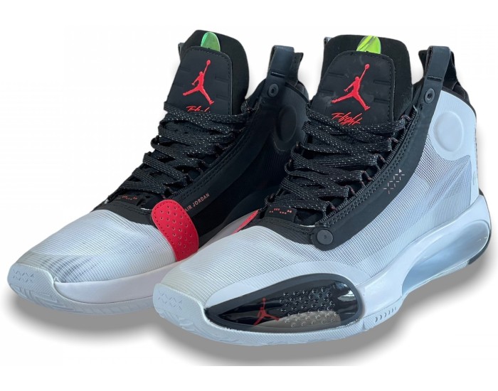 Nike Air Jordan XXXIV bred White / Black-red