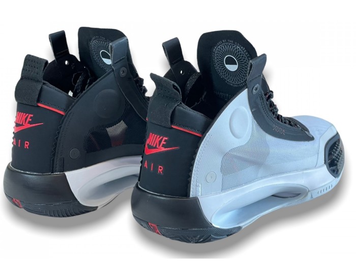Nike Air Jordan XXXIV bred White / Black-red