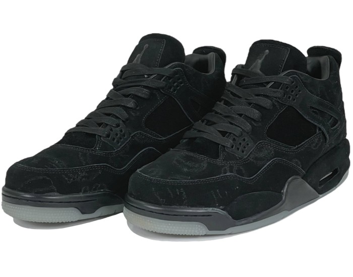 Nike Air Jordan 4 Retro Kaws Black