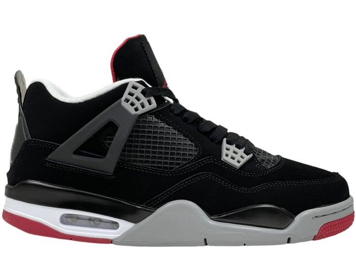 Nike Air Jordan 4 Retro Black с мехом