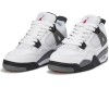 Nike Air Jordan 4 серо-белые
