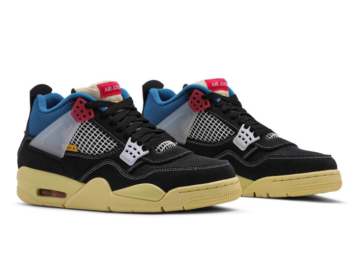 Nike Air Jordan 4 Retro x Union LA Off-Noir
