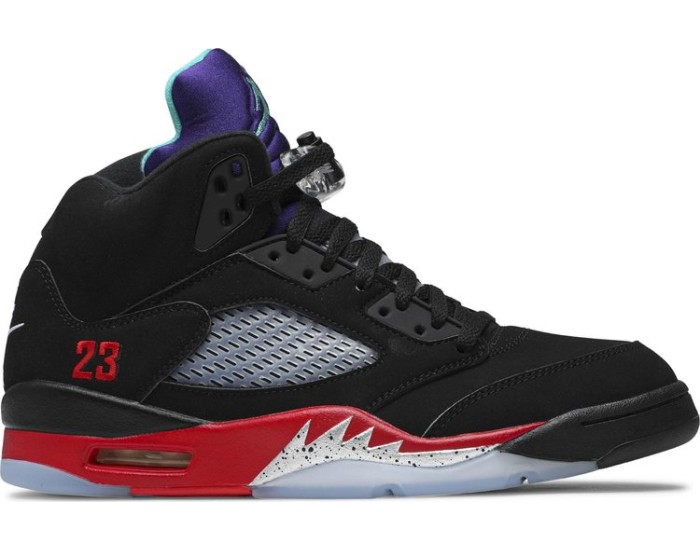 Nike Air Jordan 5 Retro Top 3 Black Red