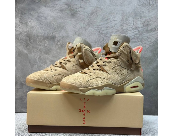 Nike Air Jordan 6 Retro Travis Scott British Khaki