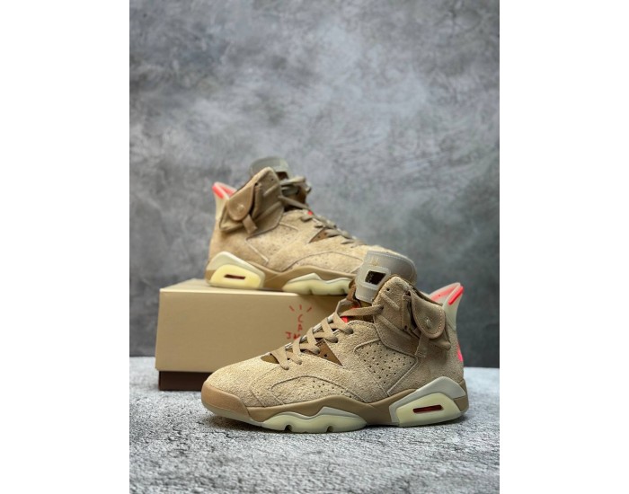 Nike Air Jordan 6 Retro Travis Scott British Khaki