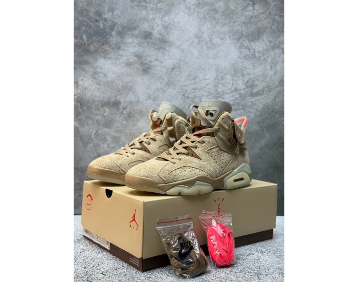 Nike Air Jordan 6 Retro Travis Scott British Khaki