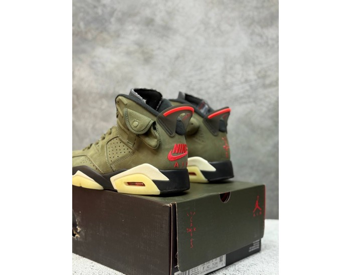 Nike Air Jordan 6 Retro Travis Scott Olive
