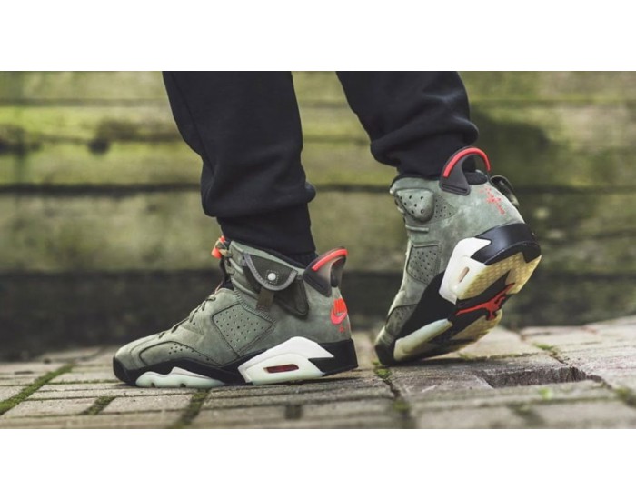 Nike Air Jordan 6 Retro Travis Scott Olive