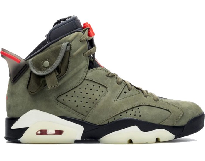 Nike Air Jordan 6 X Travis Scott Green