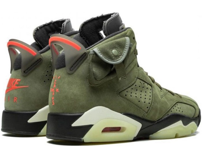 Nike Air Jordan 6 X Travis Scott Green