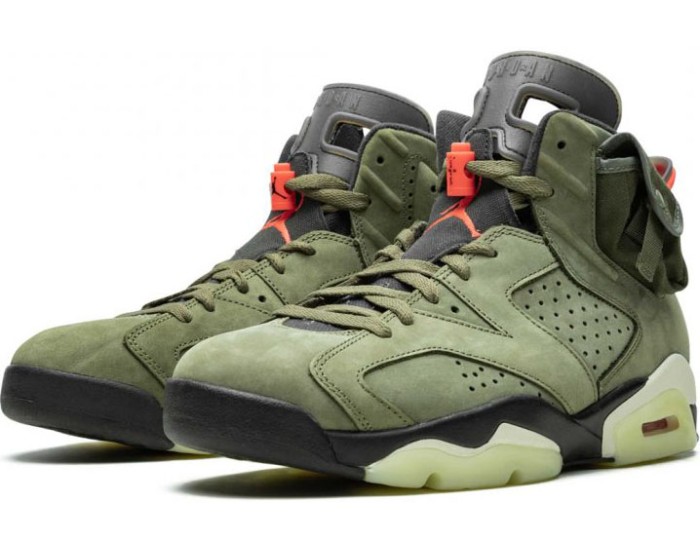 Nike Air Jordan 6 X Travis Scott Green