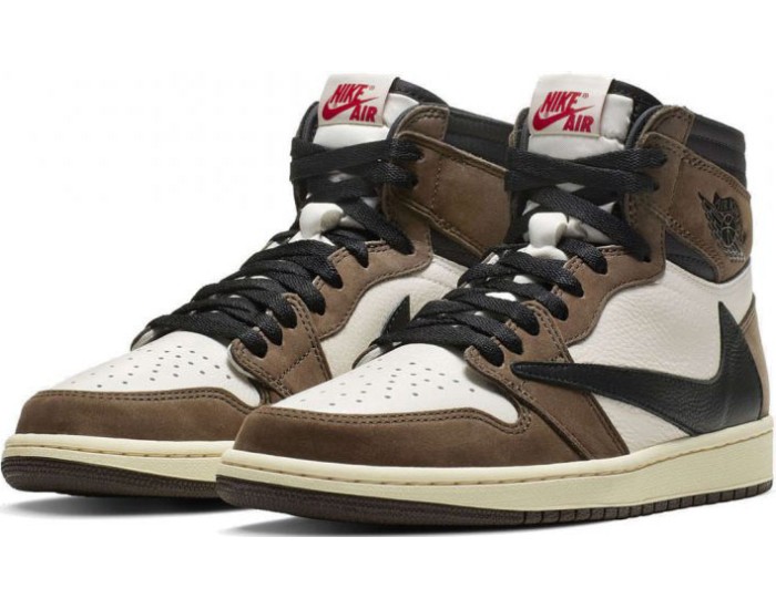 Nike Air Jordan 1 Retro white/brown