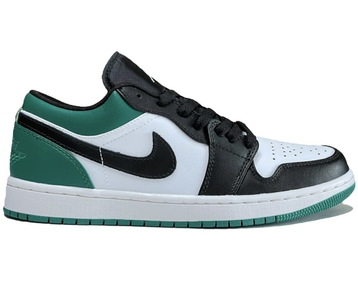 Nike Air Jordan 1 Low White Black Mystic Green