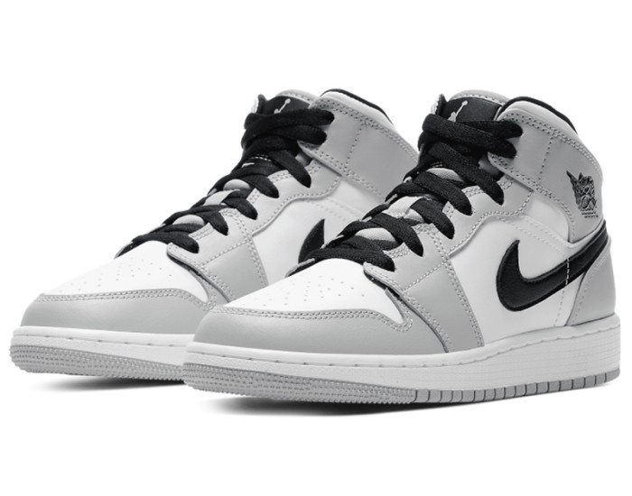 Nike Air Jordan 1 Mid Light Smoke Grey