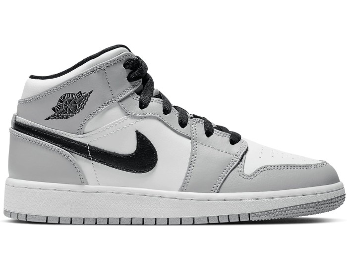 Nike Air Jordan 1 Mid Light Smoke Grey