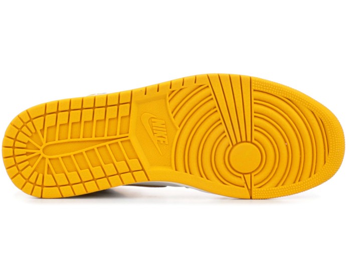 Nike Air Jordan 1 Mid Yellow Toe Footasylum