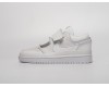 Nike Air Jordan 1 Low Double Strap White