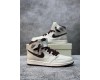 Nike Air Jordan 1 Mid Sail and Burgundy