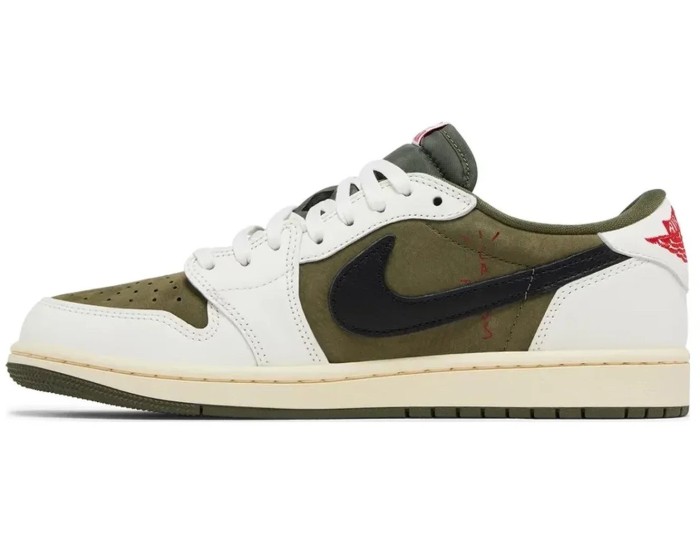 Nike Air Jordan 1 Retro Low OG Travis Scott Olive