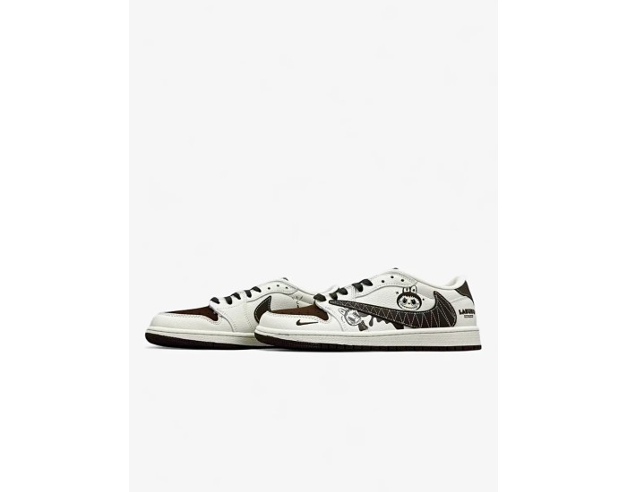 Nike Air Jordan × Labubu Black White