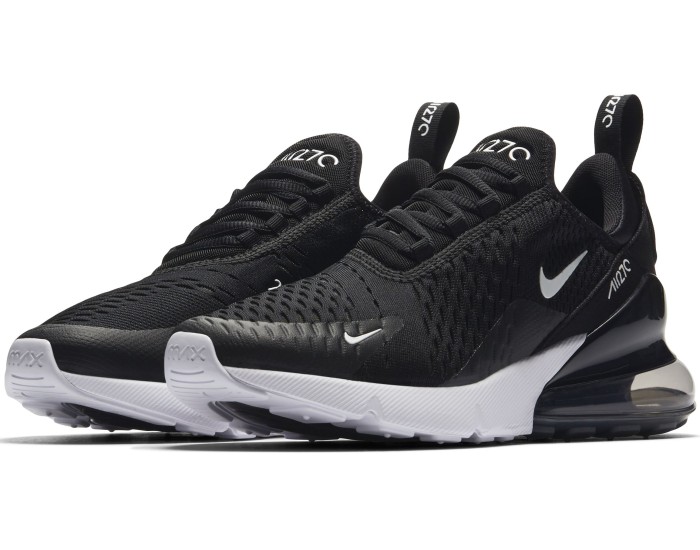 Nike Air Max 270 Black White черные с белым