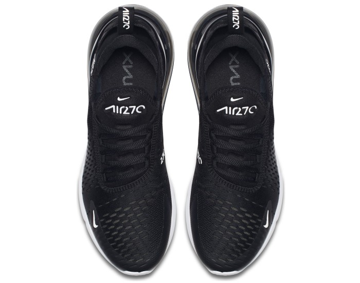 Nike Air Max 270 Black White черные с белым