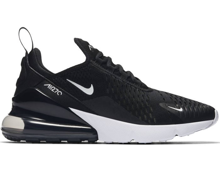 Nike Air Max 270 Black White черные с белым