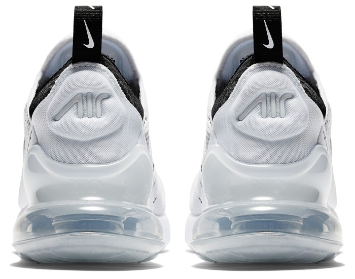 Nike Air Max 270 White Black белые с черным