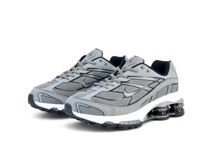 Nike Supreme X Shox Ride 2 Grey White